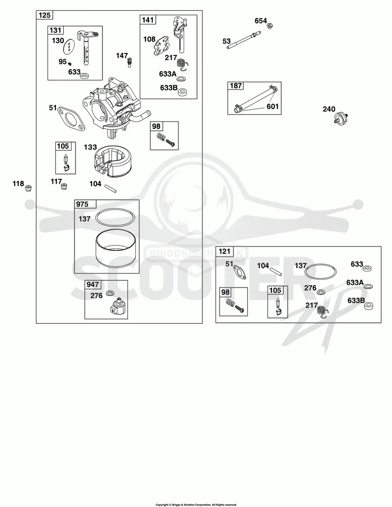 Carburetor and Fuel Supply Group