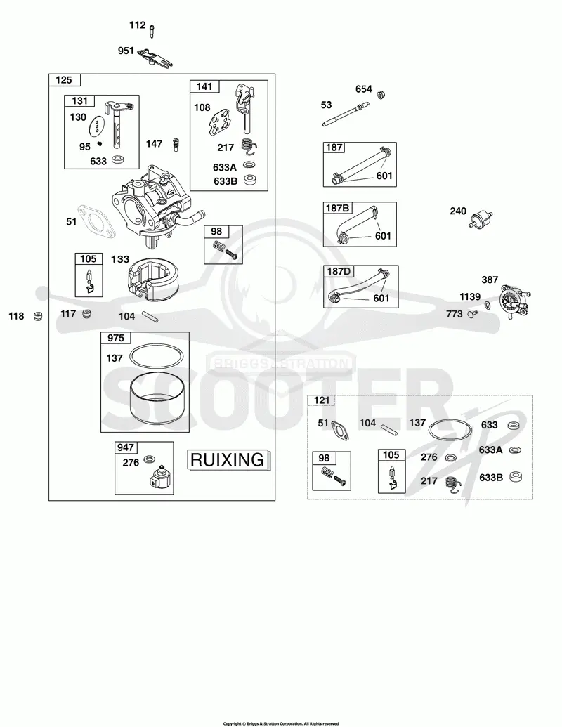 Carburetor and Fuel Supply Group