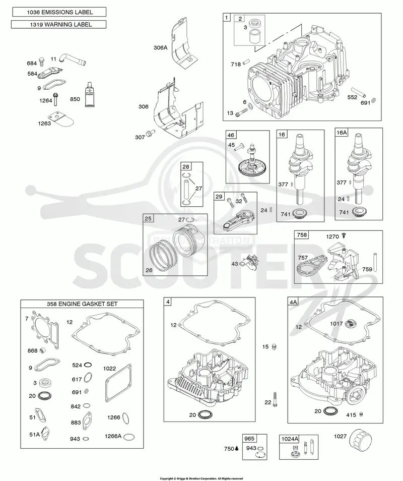 CAMSHAFT,CRANKSHAFT & COUNTER BALANCE, CYLINDER, ENGINE SUMP OIL FILL & BREATHER, LUBRICATION, PISTON, RINGS, CONNECTING ROD