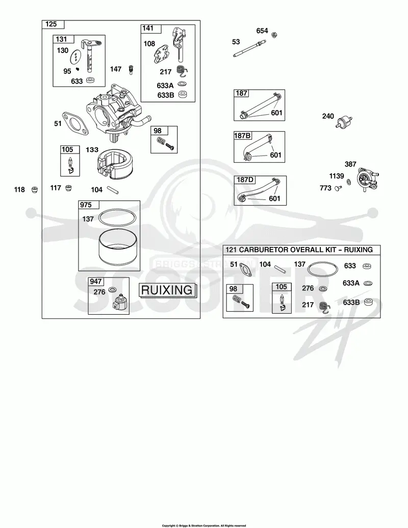Carburetor and Fuel Supply Group
