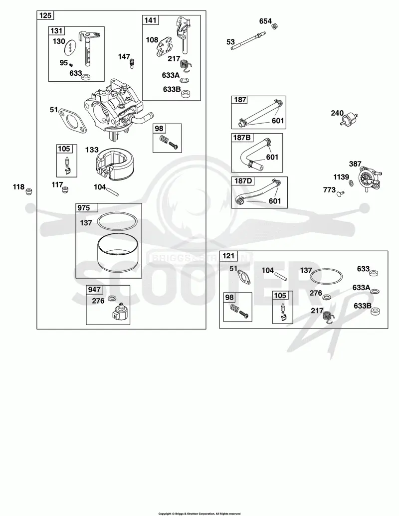 Carburetor and Fuel Supply Group