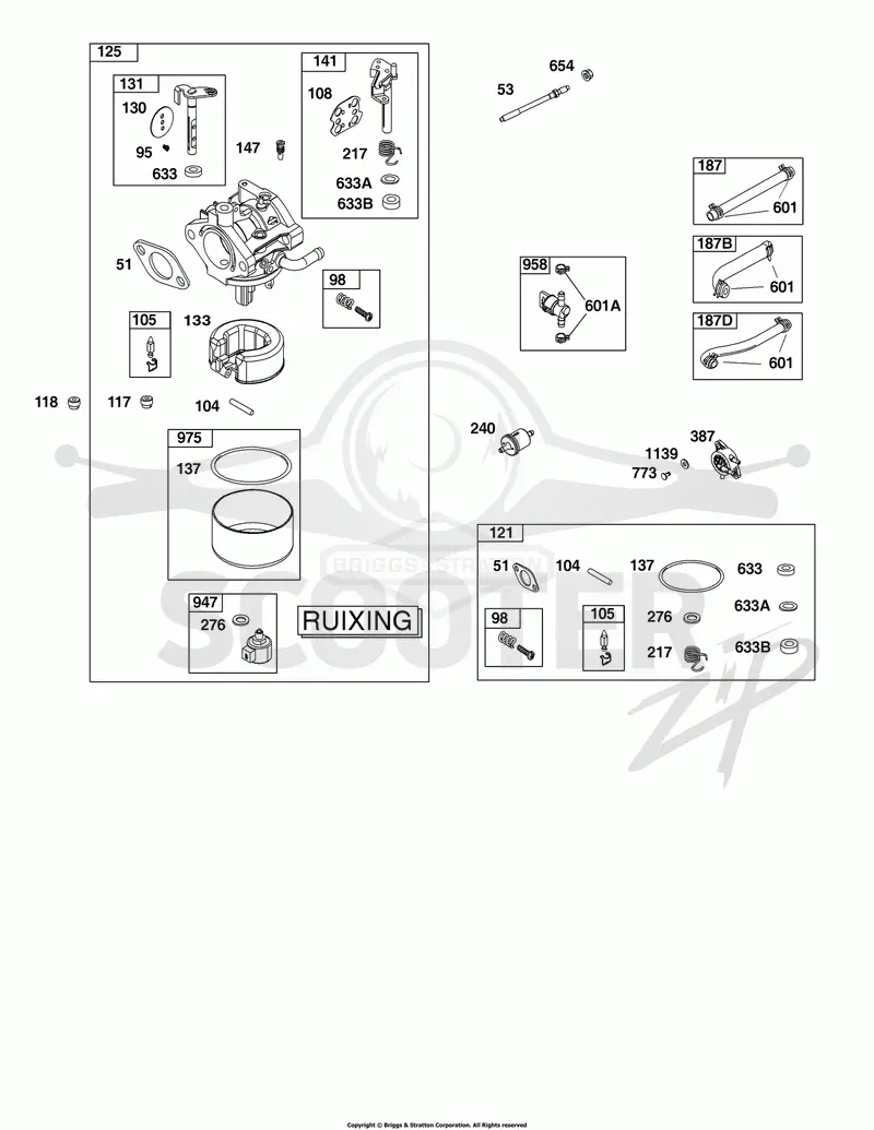 Carburetor and Fuel Supply Group