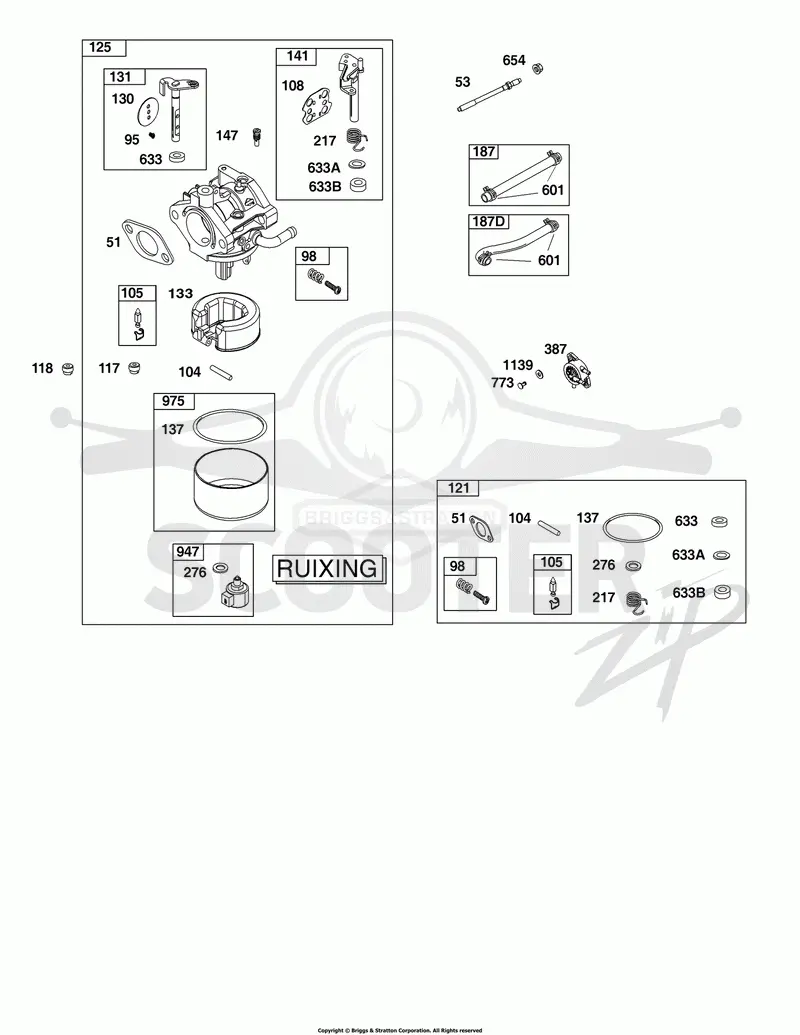 Carburetor and Fuel Supply Group