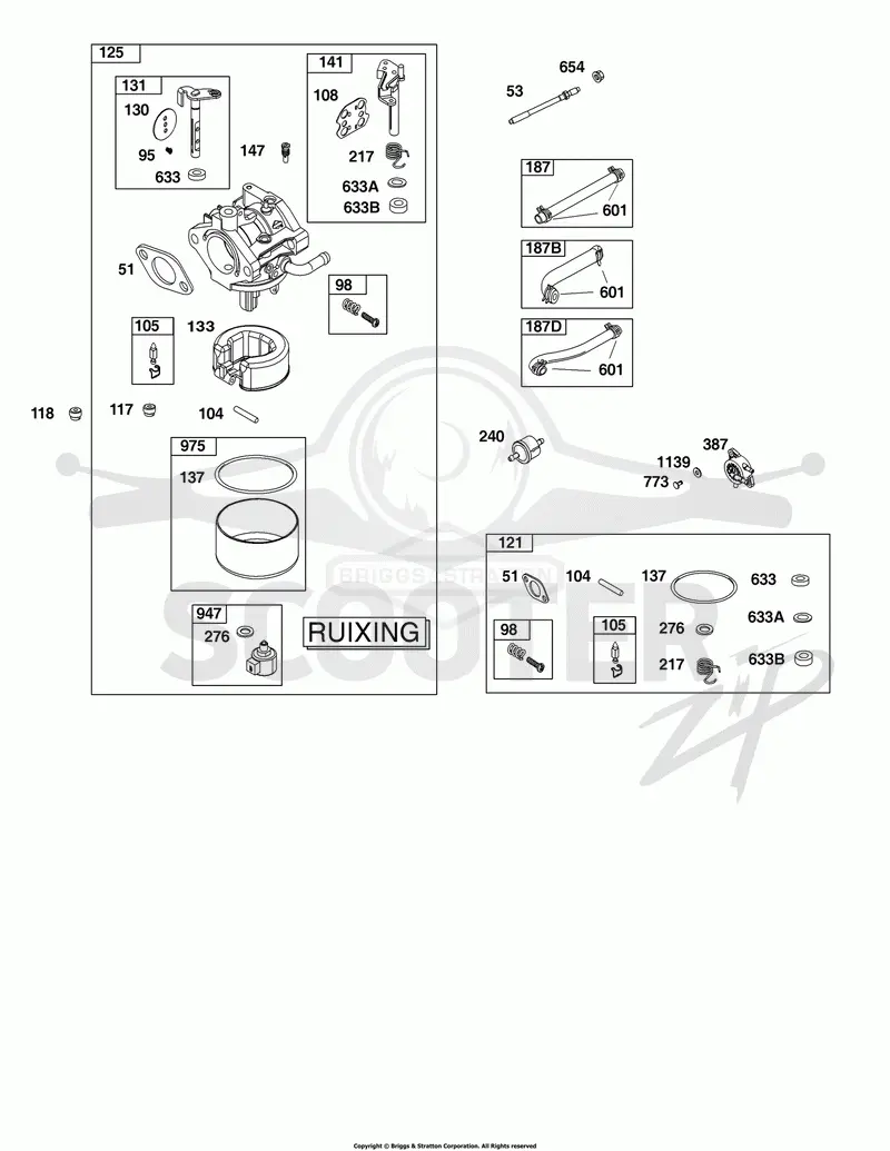 Carburetor and Fuel Supply Group