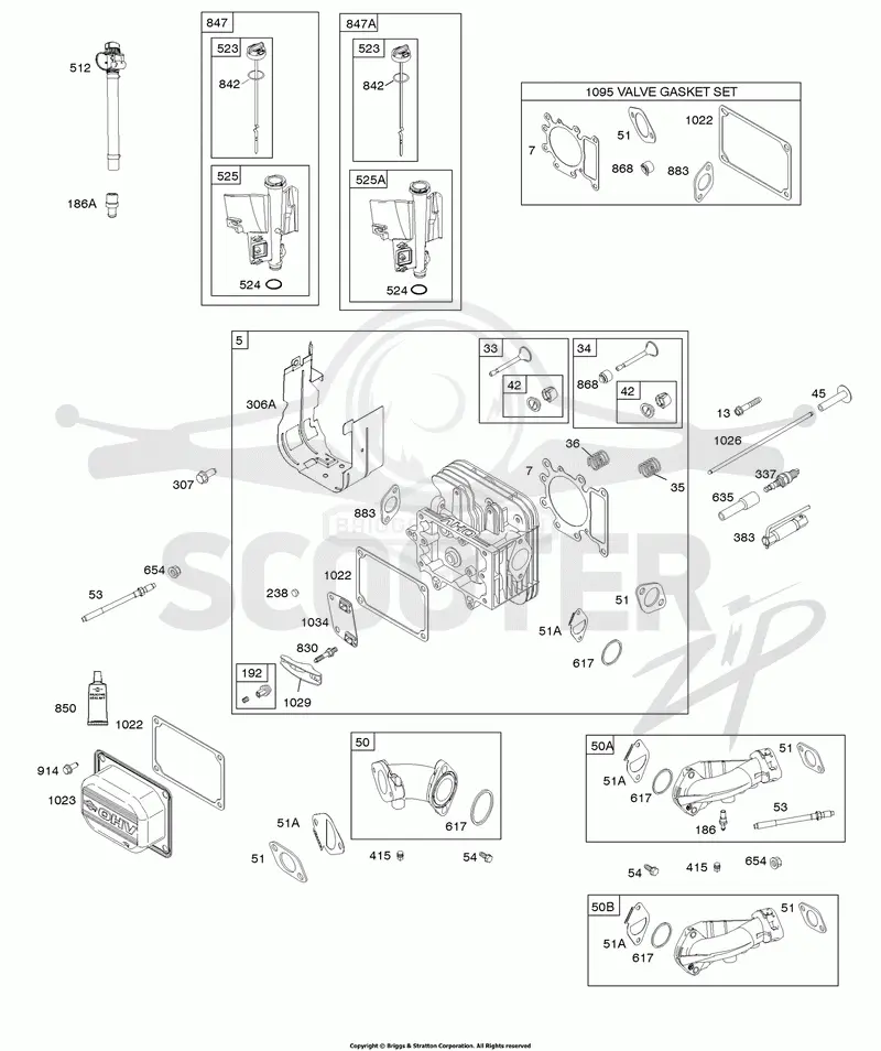 CYLINDER HEAD, INTAKE MANIFOLD, OIL FILL, VALVES