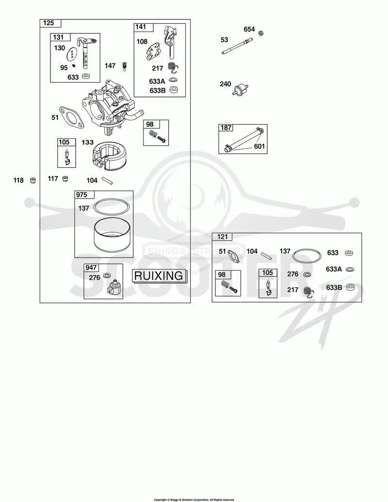 Carburetor and Fuel Supply Group