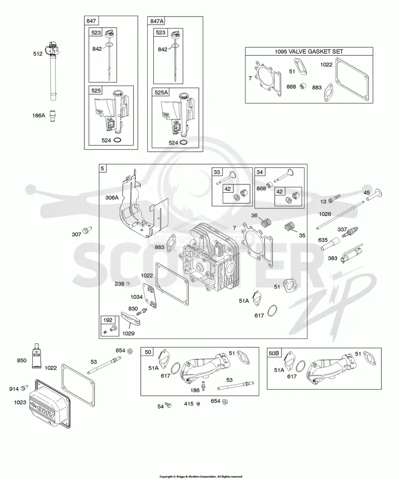 CYLINDER HEAD, INTAKE MANIFOLD, OIL FILL, VALVES
