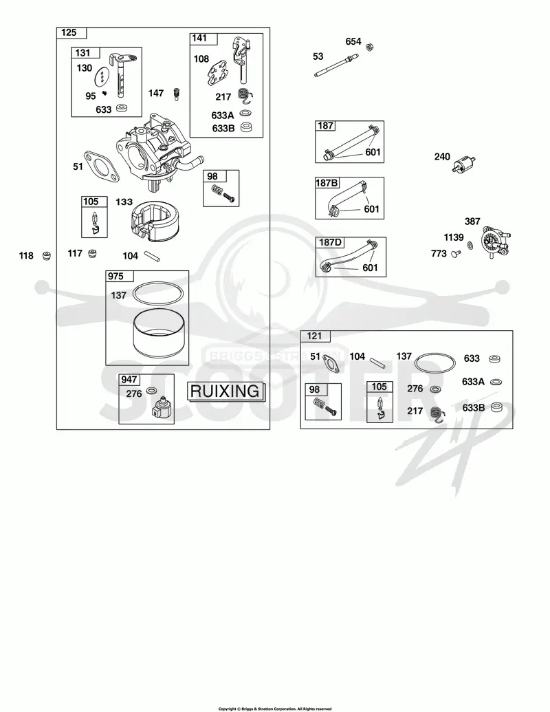 Carburetor and Fuel Supply Group