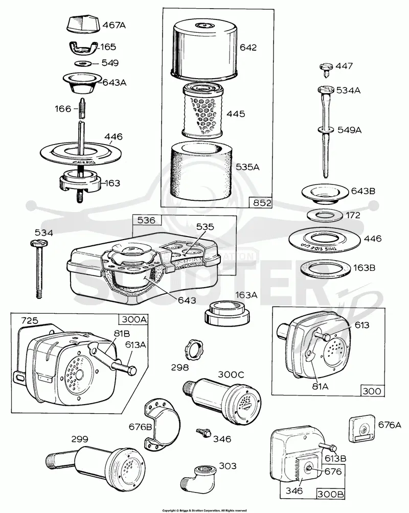 Air Cleaners, Mufflers