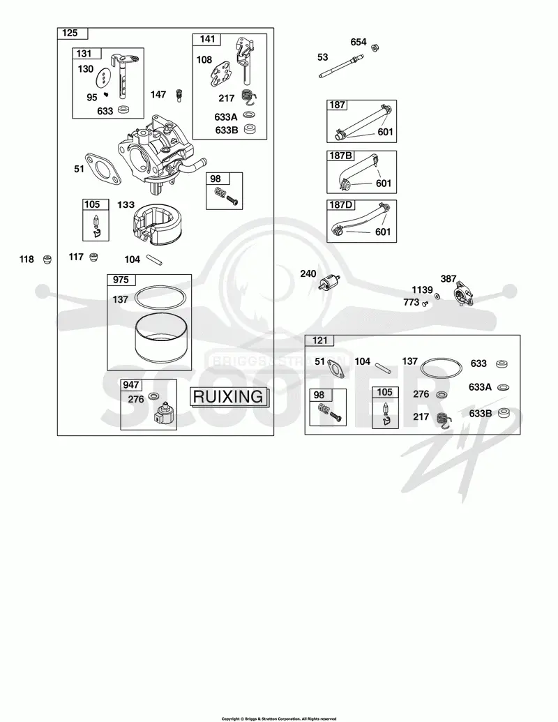 Carburetor and Fuel Supply Group