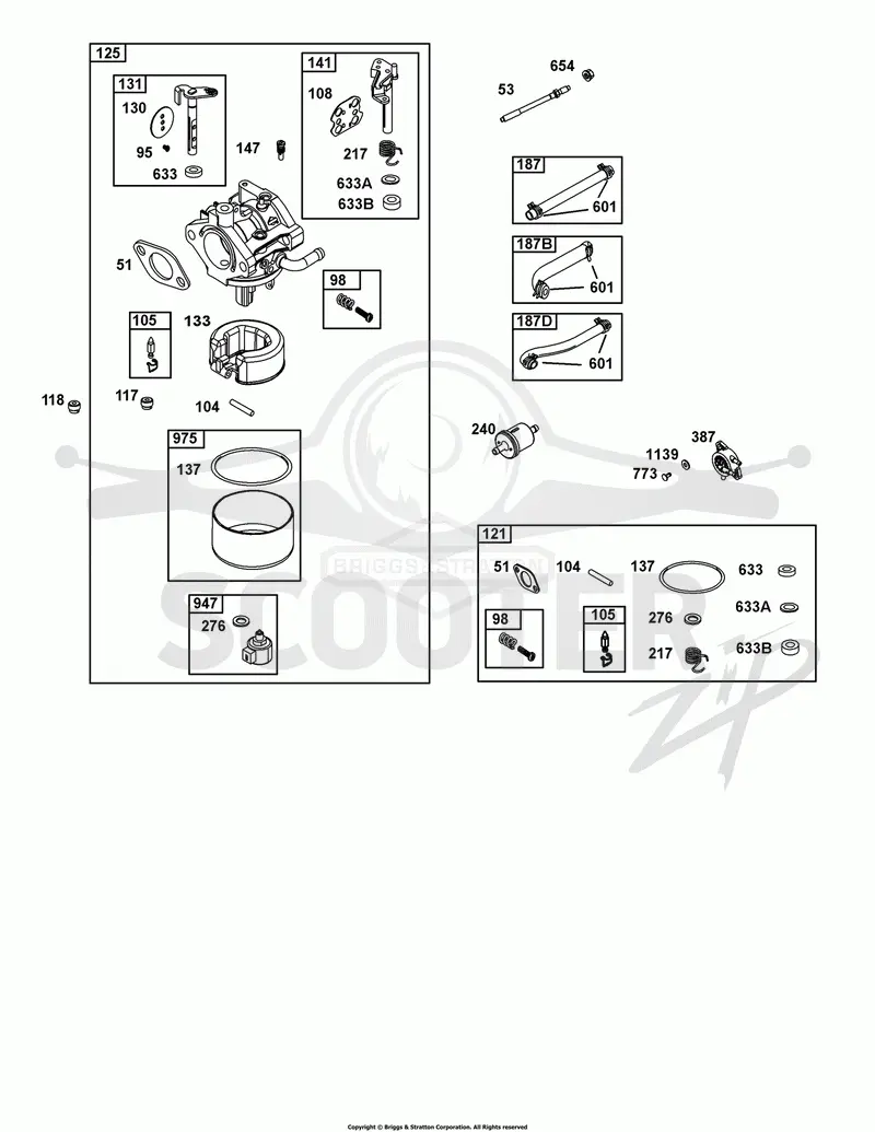 Carburetor and Fuel Supply Group
