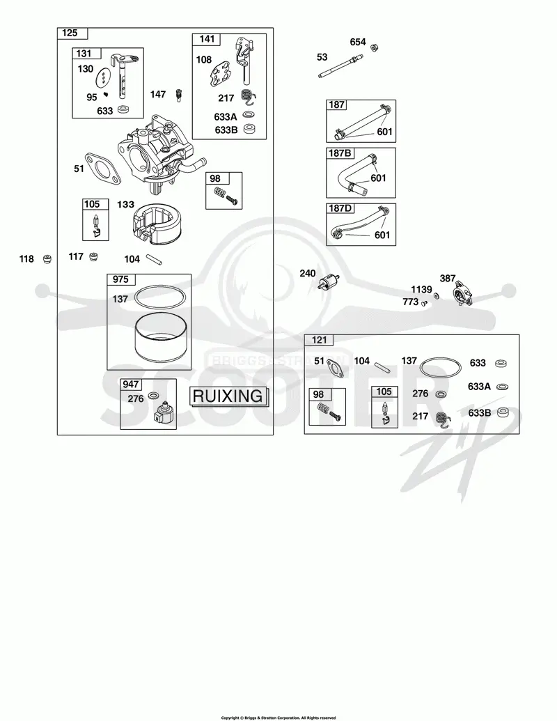 Carburetor and Fuel Supply Group