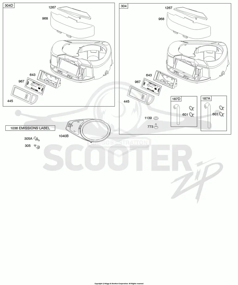 Air Cleaner, Blower Housing