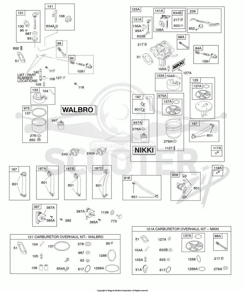 Carburetor, Kit - Carburetor Overhaul