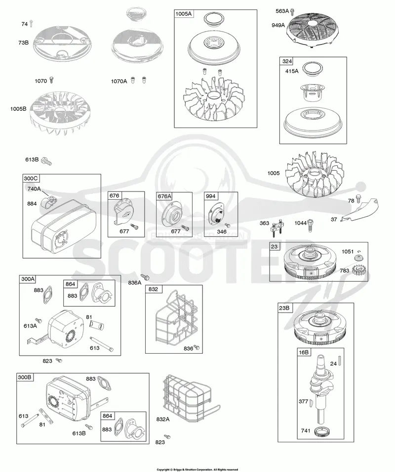 Exhaust System, Flywheel