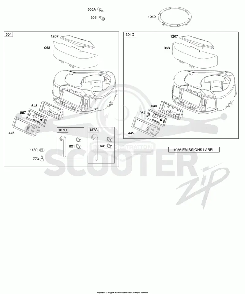 Air Cleaner, Blower Housing