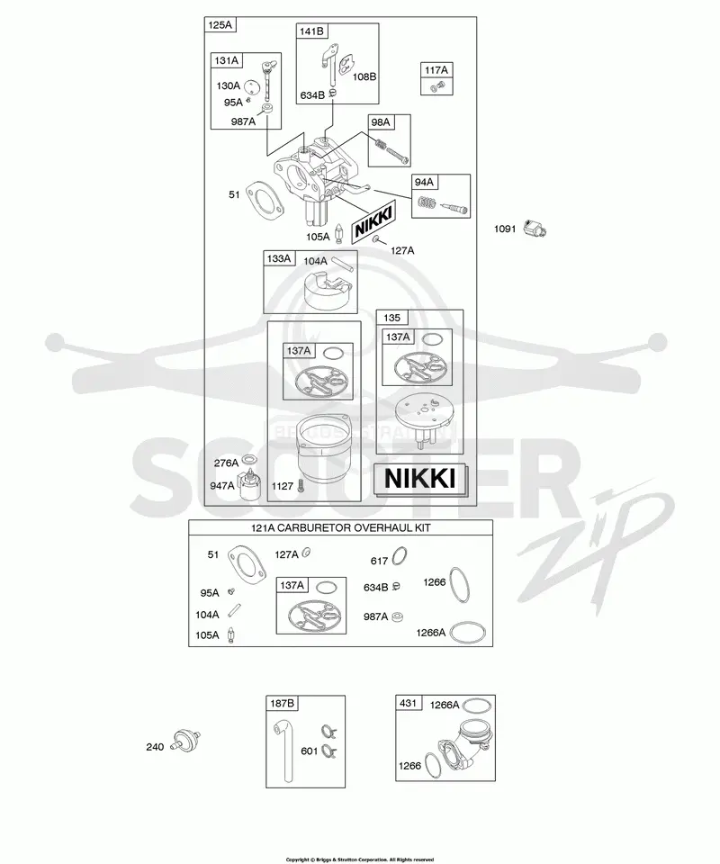 Carburetor, Fuel Supply, Kit - Carburetor Overhaul