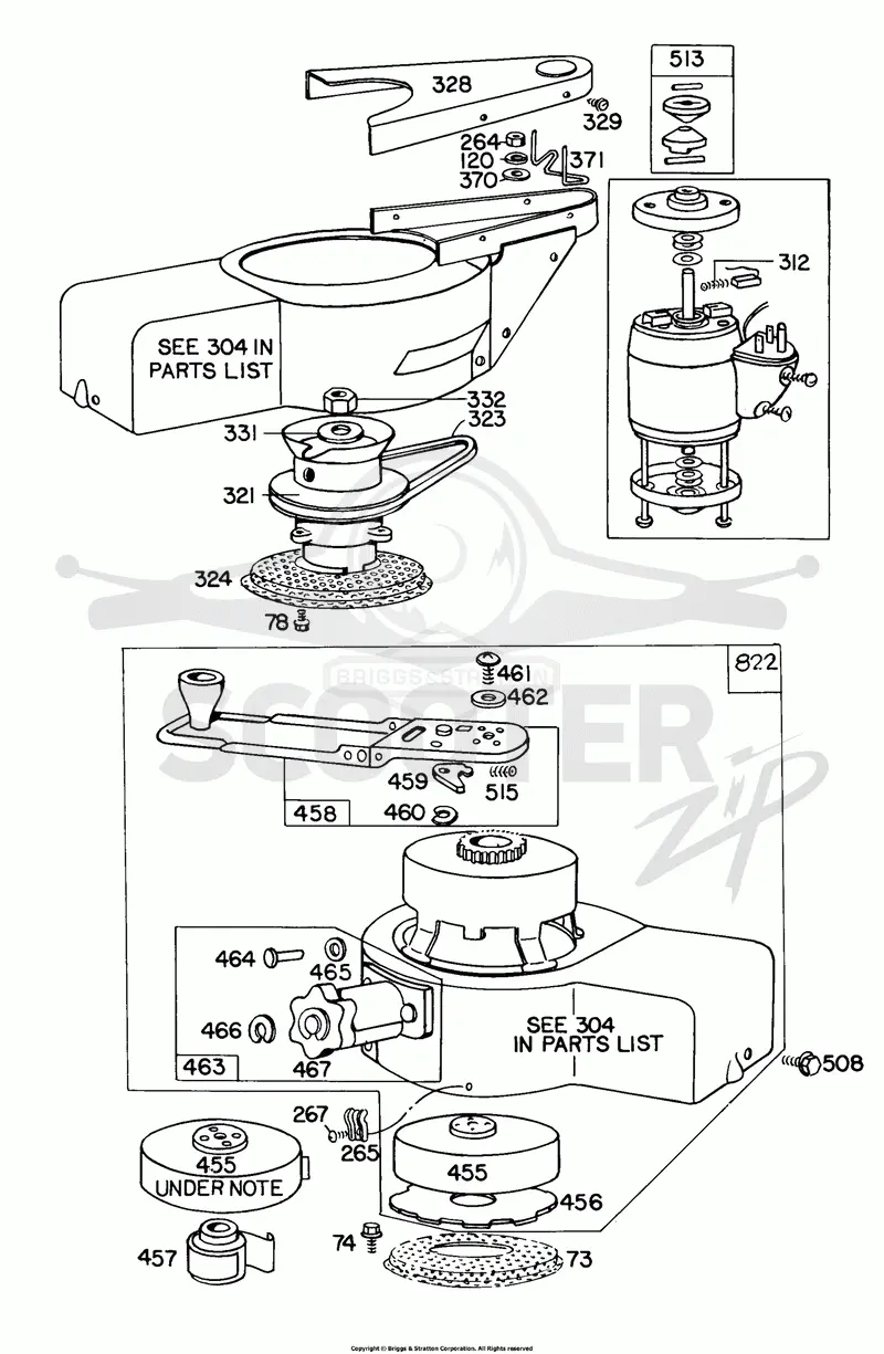 Blower Hsgs,Rewind Starters