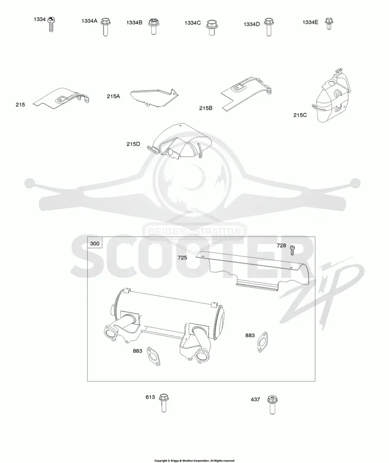 Air Guides, Muffler