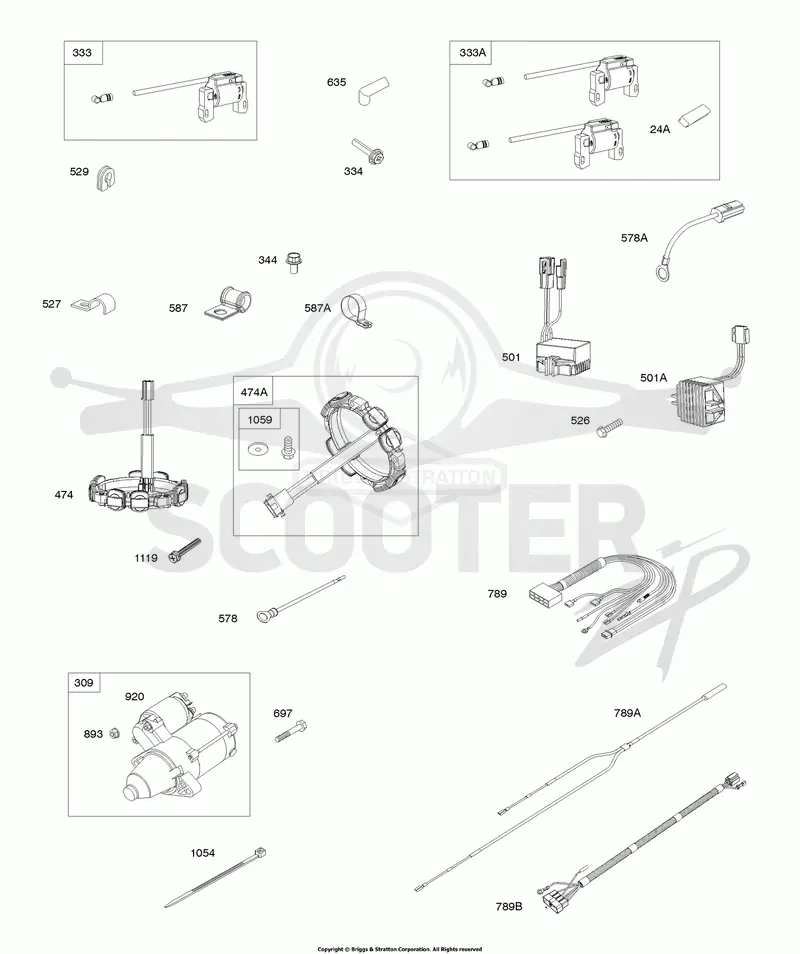 Armatures, Alternators, Regulators, Electric Starter