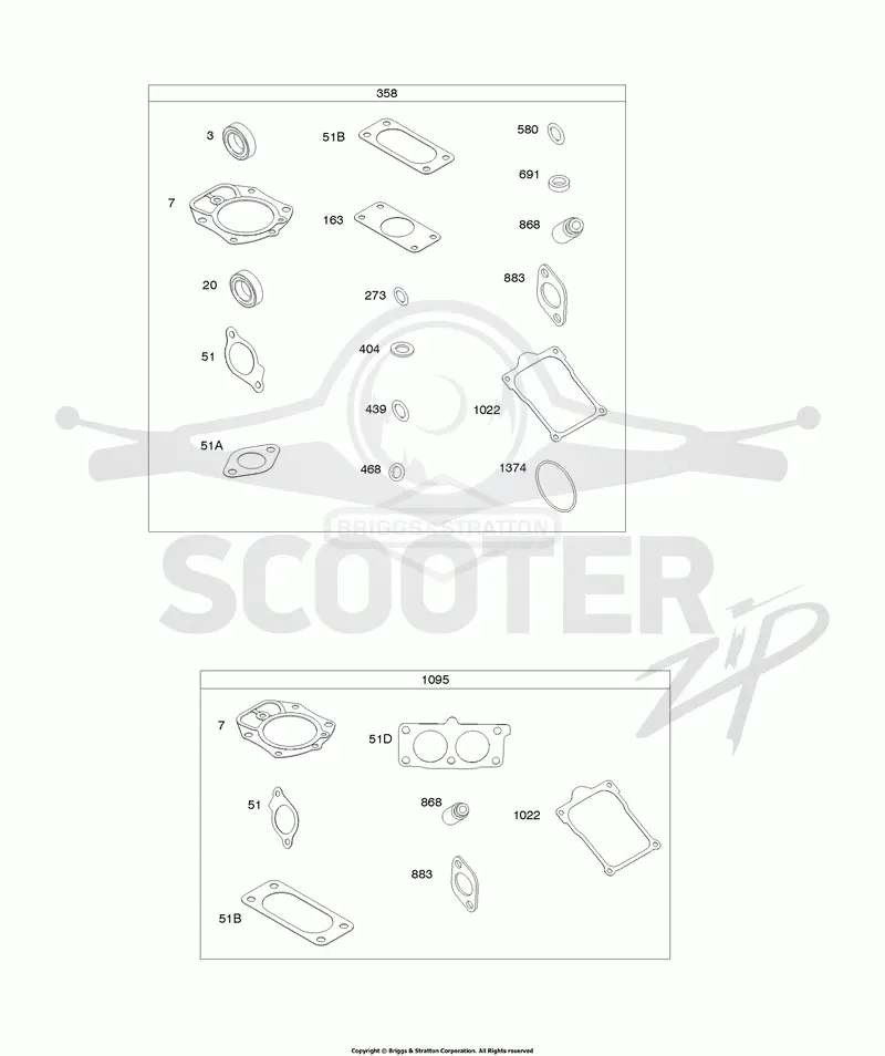 Engine Gasket Set, Valve Gasket Set