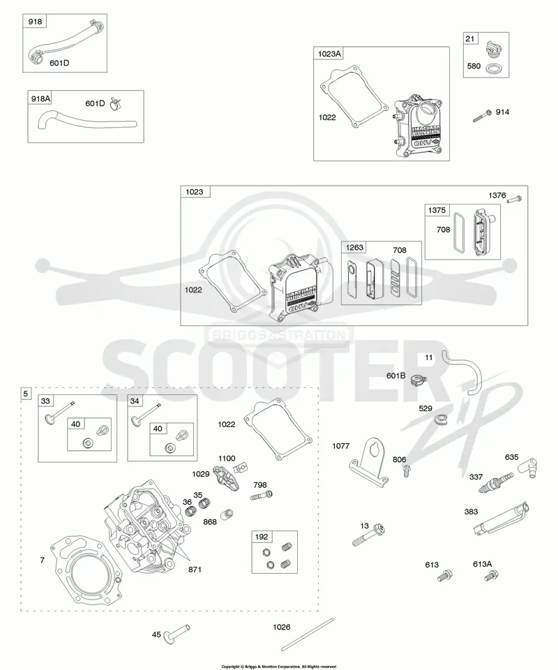 Cylinder Head, Valve Covers