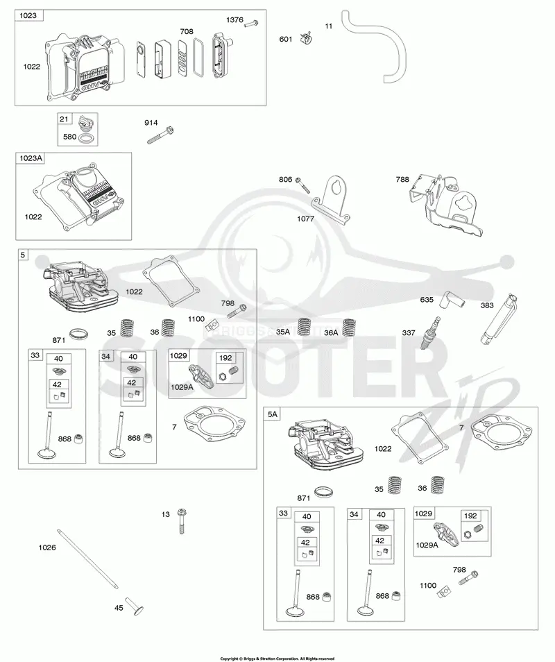 Rocker Covers, Cylinder Heads