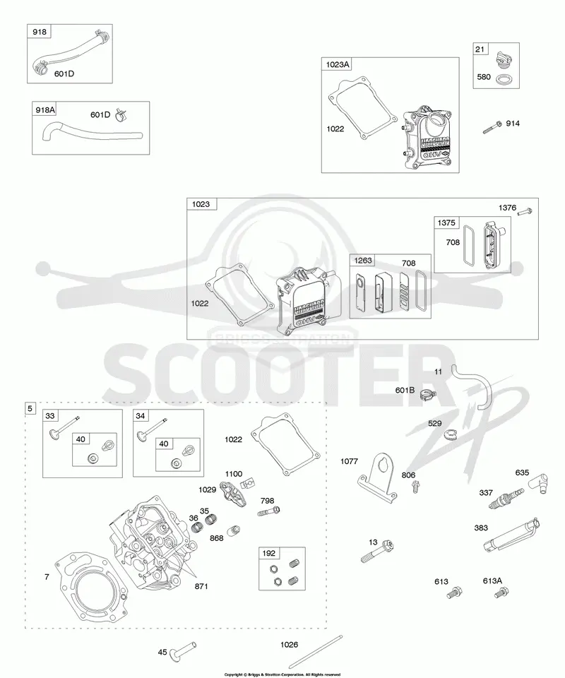 Cylinder Head, Rocker Cover