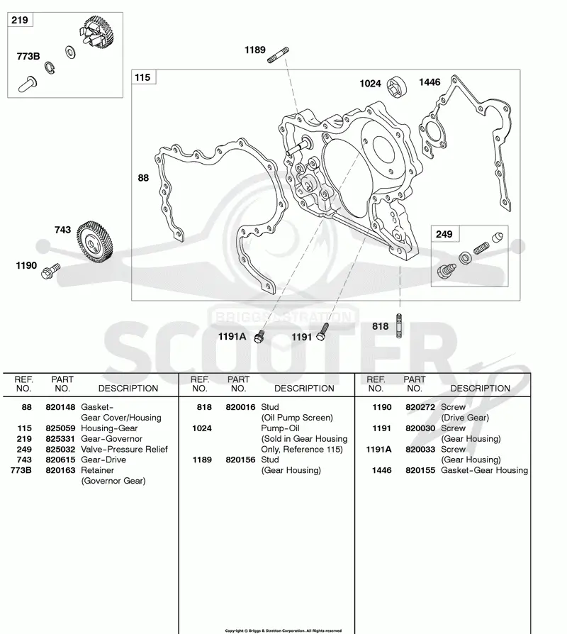 Gear Housing