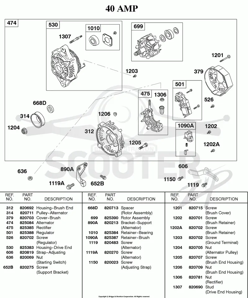 40 AMP Alternator