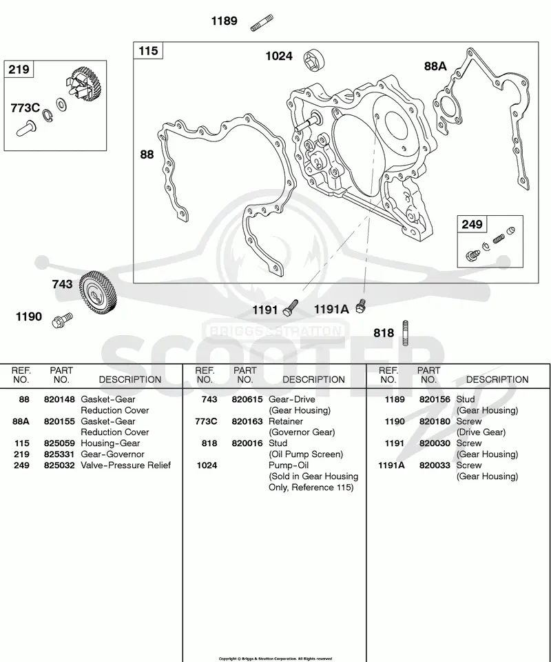 Gear Housing