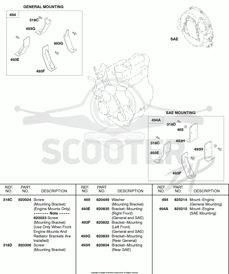 Engine Mounting Brackets