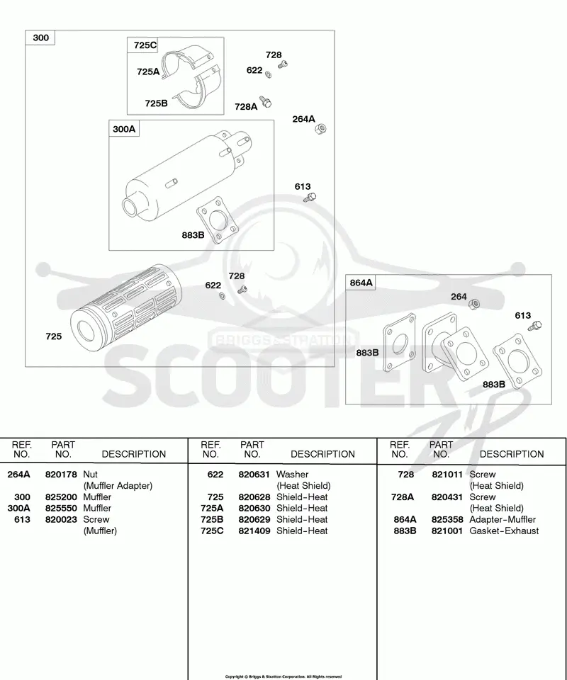Muffler, Muffler Adapter