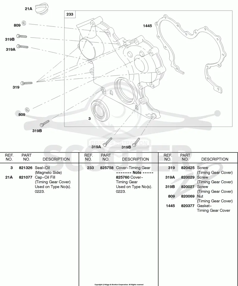Gear Cover