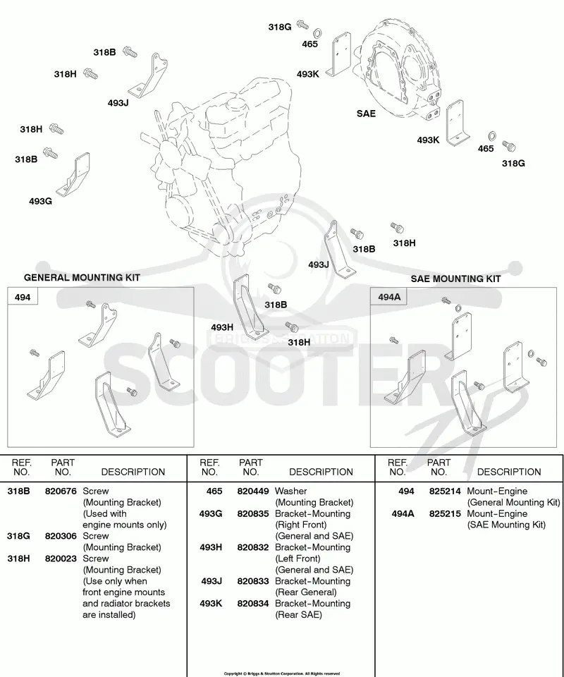 Engine Mounting Kits