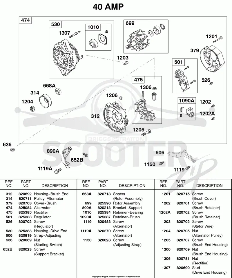 Alternator 40 AMP
