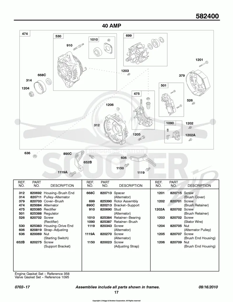 Alternator - 40 Amp