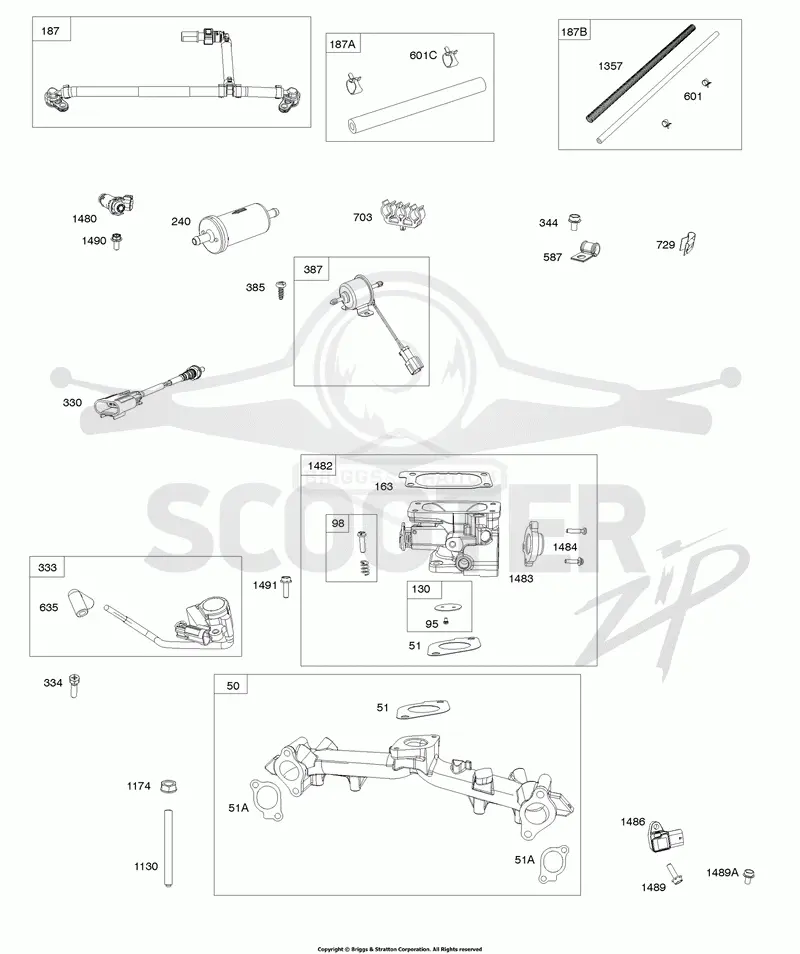 Fuel System, Intake Manifold, Throttle Body