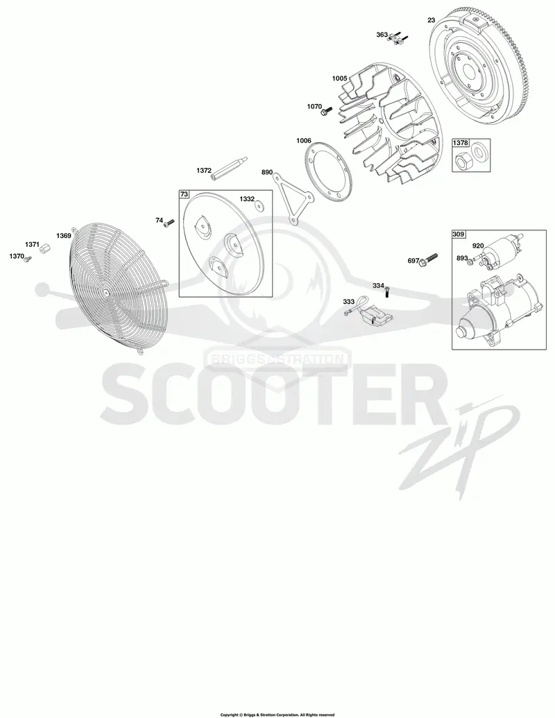 Flywheel, Ignition, and Starter Group