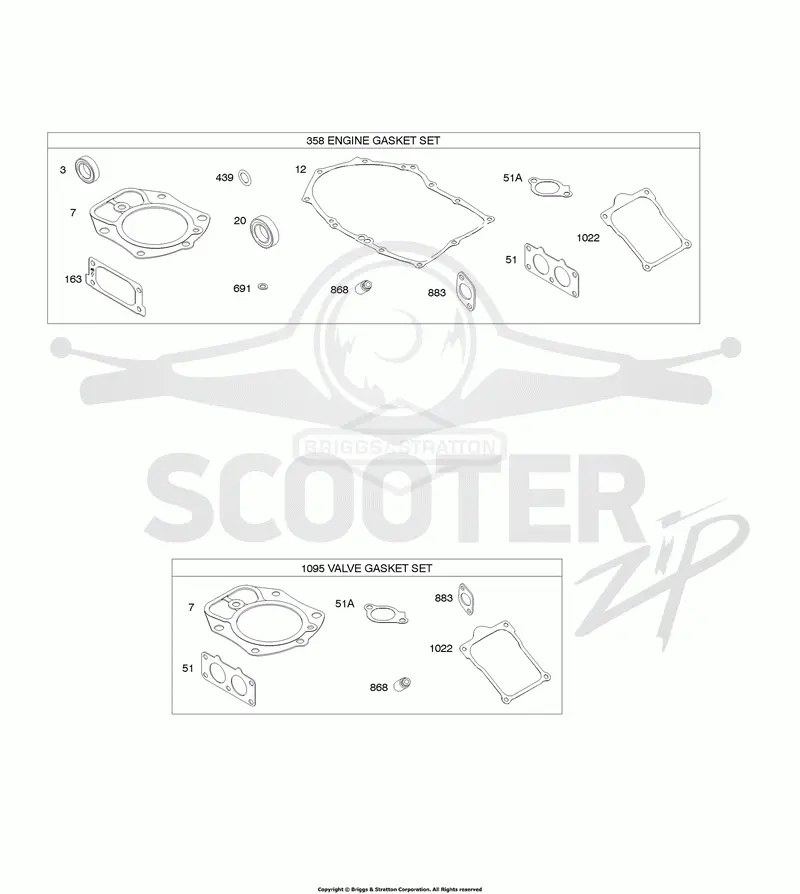 Valve Gasket Set, Engine Gasket Set