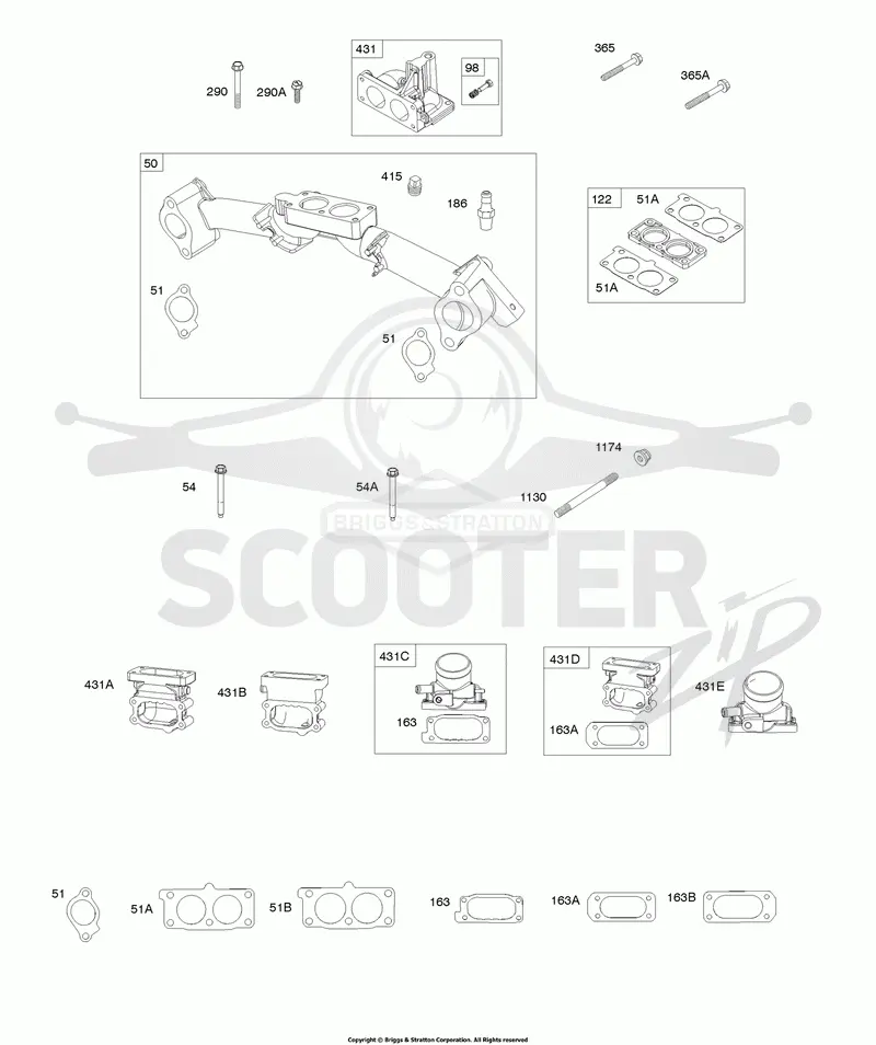 Intake Manifold, Intake Elbows, Gaskets