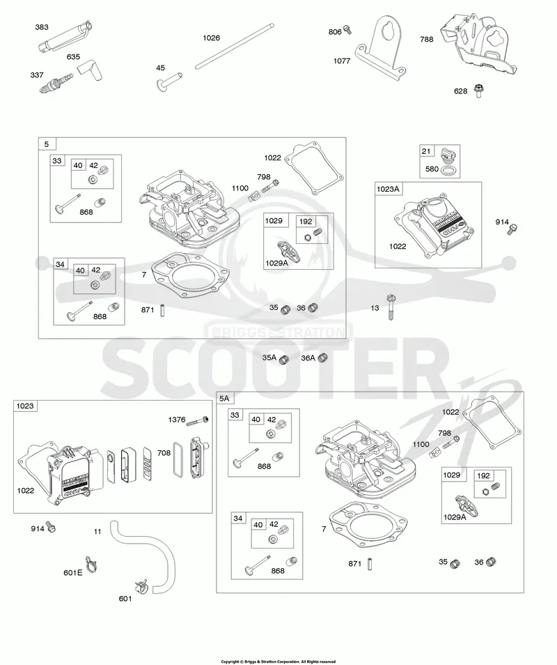 Cylinder Heads, Rocker Covers
