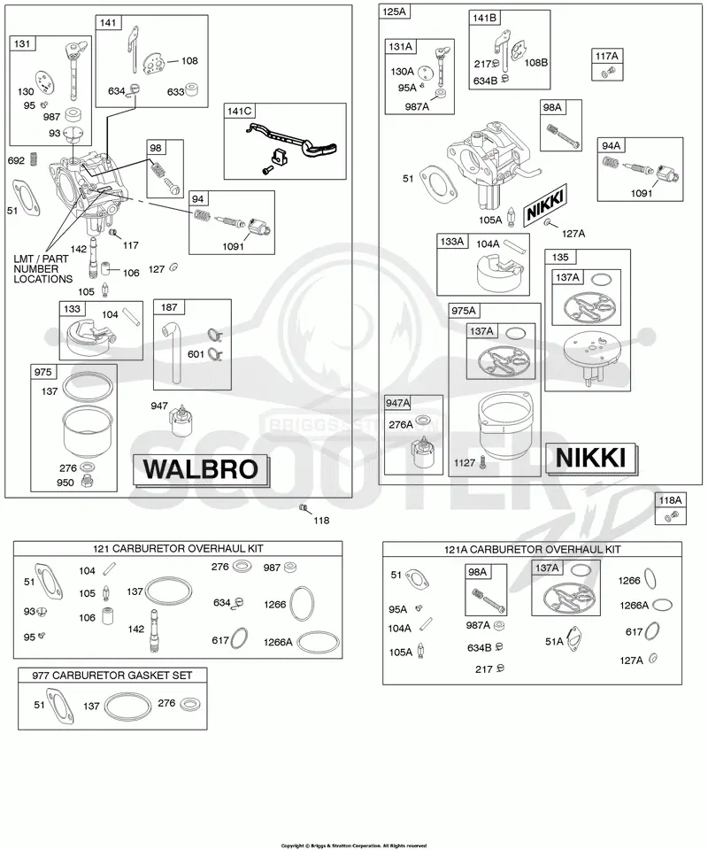 Carburetor, Kit - Carburetor Overhaul
