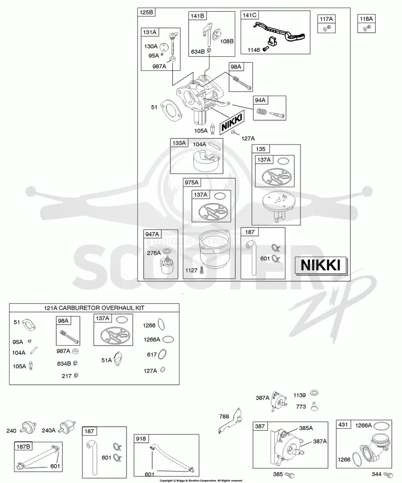Carburetor, Fuel Supply