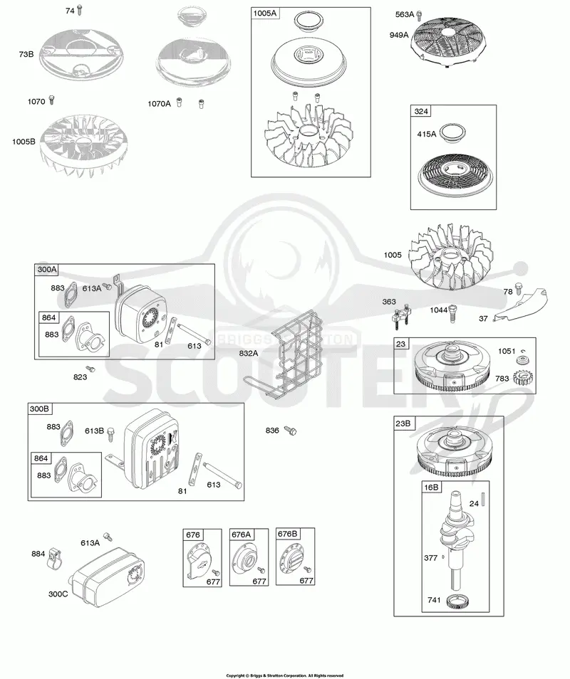 Exhaust System, Flywheel