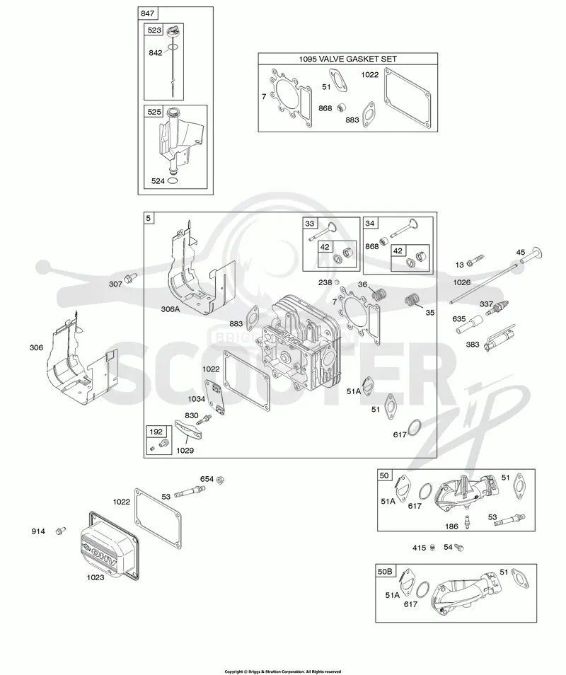 Cylinder Head, Gasket Set-Valve, Intake Manifold, Lubrication, Valves
