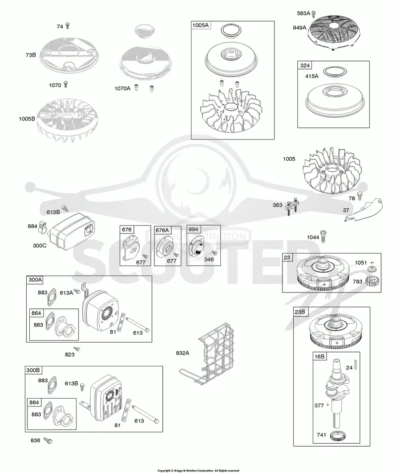 Exhaust System, Flywheel