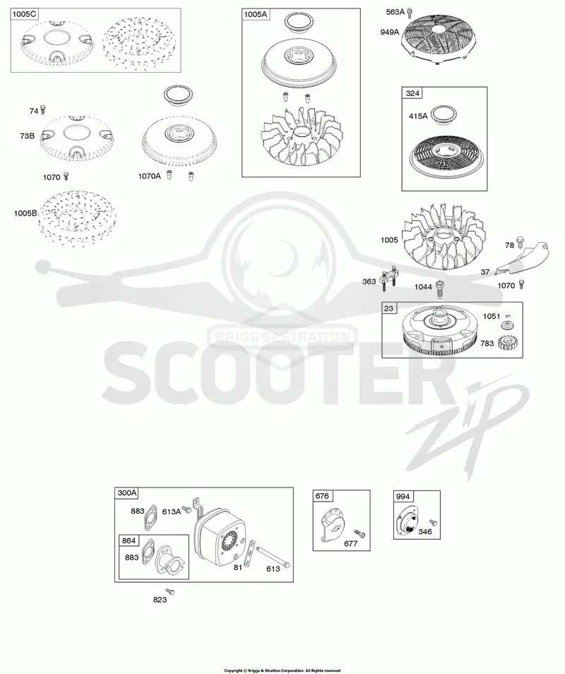 Exhuast, Flywheel