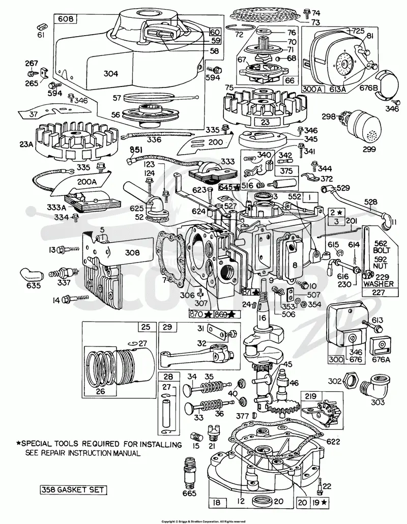 Complete Engine Assembly