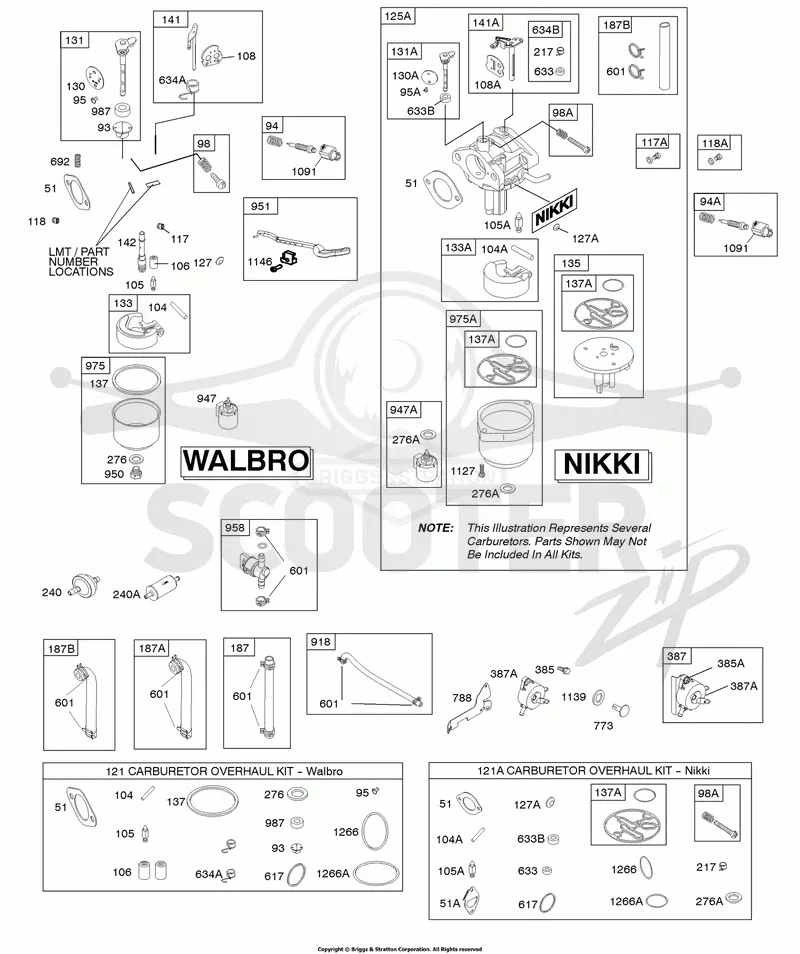 CARBURETOR, KIT-CARBURETOR OVERHAUL